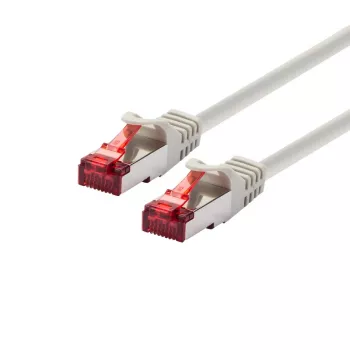 EXERTIS CONNECT Cat.6 S/FTP patch kabel, siv, 70 m, tanek zaščita pred upogibom EXC856912
