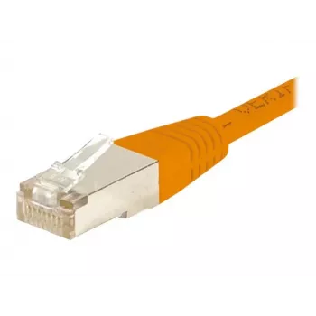 EXERTIS CONNECT CAT.6 S/FTP patch kabel, PiMF, oranžen, 5,0 m 854471