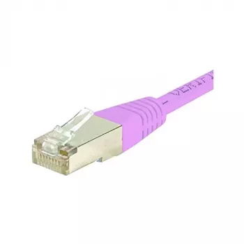 Exertis Connect 854478 Cat6 S/FTP patch kabel, roza, 0,5 m, RJ45