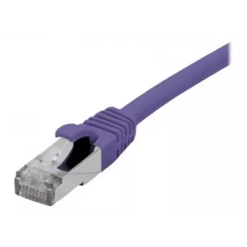 EXERTIS CONNECT Cat 6A S/FTP patch kabel, vijoličen, 0,15 m 858513