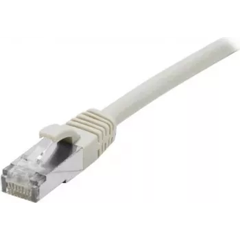 EXERTIS CONNECT Cat 6A S/FTP patch kabel, 20 m, siv, tanek zaščitni ovitek za upogib 858412