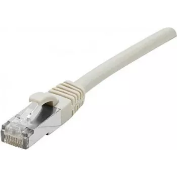 EXERTIS CONNECT Cat. 6A U/UTP baker siv 2,0 m PoE patch kabel s snagless zaščito 859452
