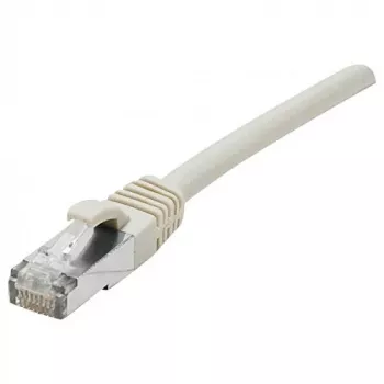 EXERTIS CONNECT Cat. 6A U/UTP baker siv 2,0 m PoE patch kabel s snagless zaščito 859452