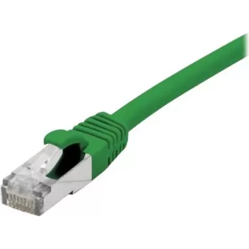 EXERTIS CONNECT Cat 6A S/FTP patch kabel, 0,15m, zelen 858433