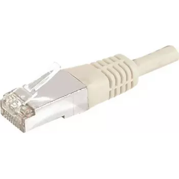 EXERTIS CONNECT CAT.6a F/UTP patch kabel, 0,3 m, siv, 10 Gbps 859501