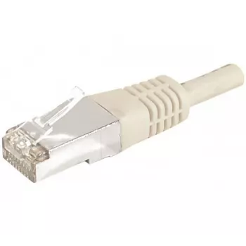 EXERTIS CONNECT Cat.6a F/UTP patch kabel, 1,5 m, siv, 10 Gbps, tanek snagless zaščitni ovitek 859504