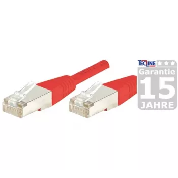 EXERTIS CONNECT CAT.6A S/FTP patch kabel, rdeč, 2 m 858304