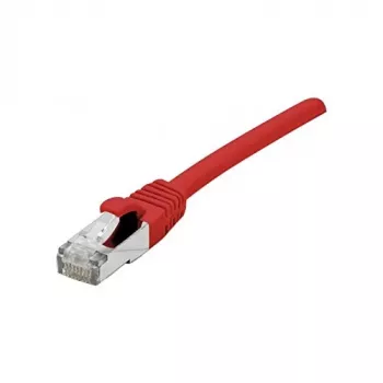 EXERTIS CONNECT Cat 6A S/FTP patch kabel, rdeč, 0,3 m, Slim Snagless Boot 858466