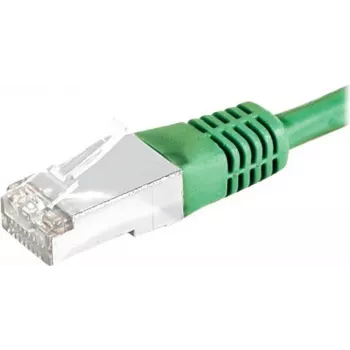 EXERTIS CONNECT CAT.6 S/FTP patch kabel, 0,5 m, zelen 856830