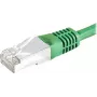 EXERTIS CONNECT CAT.6 S/FTP patch kabel, 0,5 m, zelen 856830