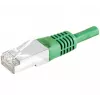 EXERTIS CONNECT CAT.6 S/FTP patch kabel, 0,5 m, zelen 856830