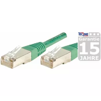 EXERTIS CONNECT Cat.6a F/UTP patch kabel, 3 m, zelen, 10 Gbps, tanek boot 859551