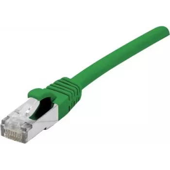 EXERTIS CONNECT Cat 6A S/FTP patch kabel, 25 m, zelen 858445