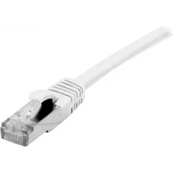 EXERTIS CONNECT 858502 Cat 6A S/FTP patch kabel, 2 m, bel, Slim Boot