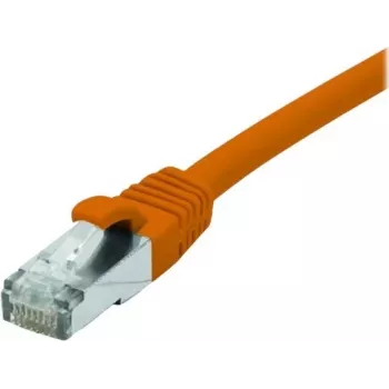 EXERTIS CONNECT 858529 Cat 6A S/FTP patch kabel, 0,15 m, oranžen, Slim Boot