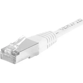 EXERTIS CONNECT Cat.6a F/UTP patch kabel, 0,5 m, bel, 10 Gbps, RJ45, Snagless 859577