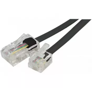 EXERTIS CONNECT telefonski kabel, črn, 2,0 m (EXC911735)