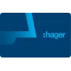 Hager RTH310X RFID vstopna kartica za zunanjo postajo ODT 2.0