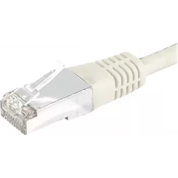EXERTIS CONNECT Cat6 S/FTP patch kabel, PiMF, siv, 0,5 m, Slim Snagless 856828