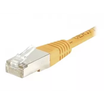EXERTIS CONNECT Cat.6 F/UTP patch kabel, RJ45, oranžen, 1,5 m 857941