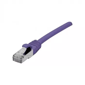 EXERTIS CONNECT Cat 6A S/FTP patch kabel, vijoličen, 5 m 858520