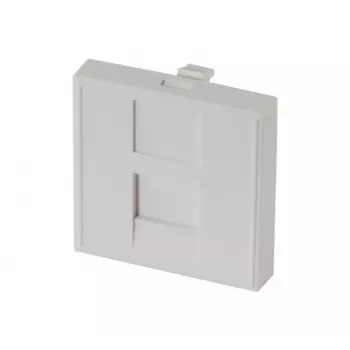 EXERTIS CONNECT Dexlan vložek za okvir 45 x 45 mm za 1 keystone modul, signalno bela RAL 9003 (911722)