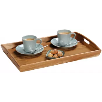 KESPER servirni pladenj iz akacijevega lesa 48x31x5,5 cm, pravokoten, naravno naoljen