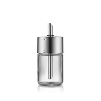 WMF Basic dozirnik za sladkor 200 ml, Cromargan® nerjavno jeklo in steklo, srebrna/prozorna