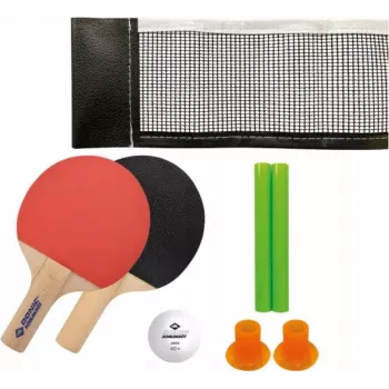 DONIC SCHILDKRÖT mini namizni tenis set - 2 FSC loparja (140 x 90 mm), žogica, mreža 788460