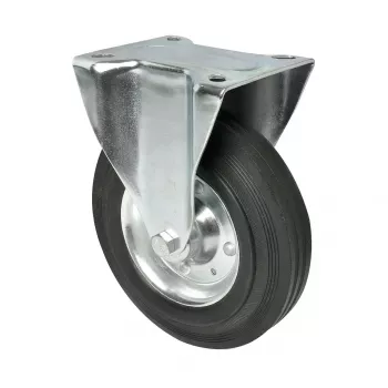Wagner design yourself fiksno kolesce RO 8200 srebrno, 50 mm kolo, nosilnost 50 kg, pocinkano jeklo 4820001