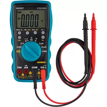 HAZET 2152-600 digitalni ročni multimeter CAT III 600 V, 2000 Counts