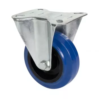 Wagner design yourself fiksno kolo RO 8700, 75 mm, modro-siva tekalna površina, nosilnost 50 kg, ploščata montaža 4870001