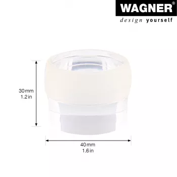 Wagner Design Yourself EH 5222 prozoren samolepilni omejevalnik vrat, premer 40 mm, višina 22 mm 15522211
