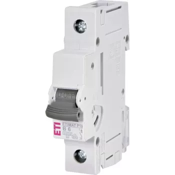 ETI ETIMAT P10 1P B6 odklopnik 6A, karakteristika B, 230/400V, 10kA