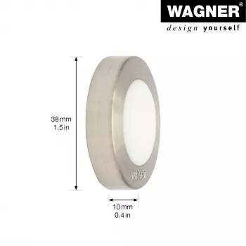 Wagner EH 5141 15514111 omejevalnik vrat, tlačno liti cink, polna guma