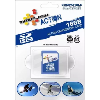 MEMORYSOLUTION MAXFLASH 8GB akcijska SDHC kartica Class 10, Retail SD8GHCCL10M-R