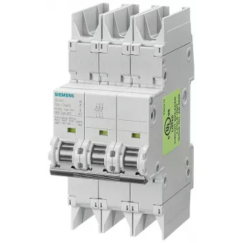 Siemens SENTRON 5SJ4 3-polni odklopnik, karakteristika C, 16 A, 6 kA, 400 V AC 5SJ43167HG42