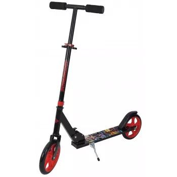 SCHILDKROT City Scooter Road Catcher Graffiti aluminijasta deska 200 mm PU kolesa zložljiv 3-stopenjska nastavitev višine 510203