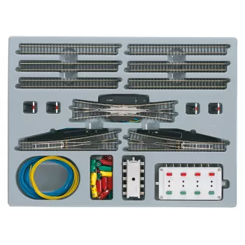 Märklin 08194 H0 razširitveni set C-tira z ranžirnim tirom