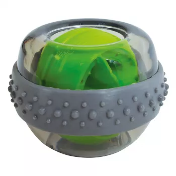 SCHILDKROT Spinball žiroskopski trener za roke in zapestja, sivo-zelen, 70 mm, 255 g 960121