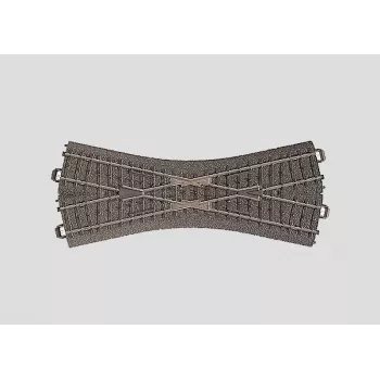 Märklin C-tirno desno kretnico 24640 (H0, ročna, R2 360 mm)