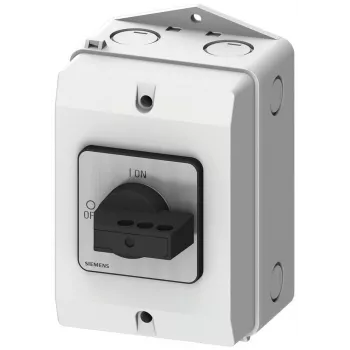 Siemens 3LD20842GP21 3-polno bremensko stikalo, 25 A, 690 V AC, IP65 spredaj