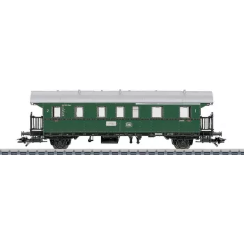 Märklin 4313 H0 vagon hitrega vlaka Büm 234 2. razred DB obdobje IV oceansko modra/bež