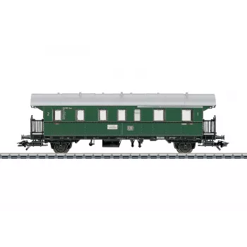 Märklin 4313 H0 vagon hitrega vlaka Büm 234 2. razred DB obdobje IV oceansko modra/bež