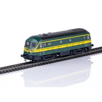 Märklin 37279 H0 SNCB serija 59 dizelska lokomotiva z mfx+ dekoderjem in LED osvetlitvijo