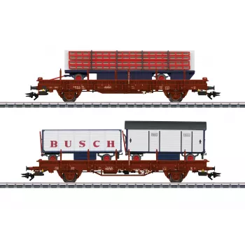 Märklin 45042 H0 2-delni komplet tovornih vagonov Circus Busch DR