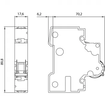 Siemens SENTRON 5SY5 odklopnik 1-polni C 4A 10kA 230/400V AC/DC 5SY5104-7
