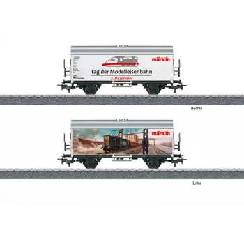 Märklin 044226 H0 pokriti tovorni vagon 'Tag der Modellbahn 2025'