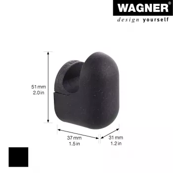 Wagner design yourself PILL obešalnik za garderobo črn 1 kos (WH 0401) 17040121