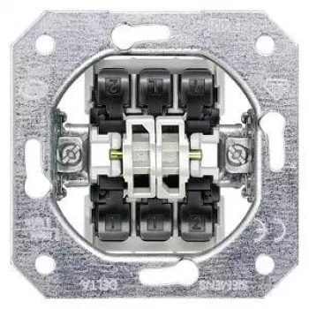 Siemens DELTA stikalo za žaluzije/roloje 5TA21180KK, polarno belo